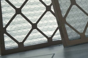 5 Tips to Improve Your Home’s Indoor Air Quality (IAQ) This Winter. Close up photo of air filters.